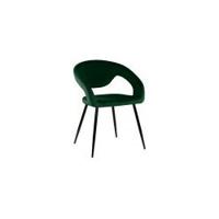 Kick eetkamerstoel Lenn Velvet - Donkergroen - thumbnail