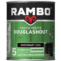 Rambo Pantserbeits Douglashout Transparant - Warm Teak - thumbnail