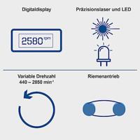 Scheppach Tafelboormachine D18VARIO 500W snelspanboorkop 1 tot 16mm 440 - 2580 rpm - thumbnail