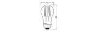 OSRAM HOMELIGHTING 4099854444661 LED-lamp Energielabel D (A - G) E27 3.4 W Koudwit (Ø x h) 45.00 mm x 45.00 mm 1 stuk(s) - thumbnail