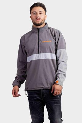 Banlieue Nylon Windbreaker Grijs - Maat XS - Kleur: Grijs | Soccerfanshop Banlieue Nylon Windbreaker Grijs - Maat XS - Kleur: Grijs | Soccerfanshop