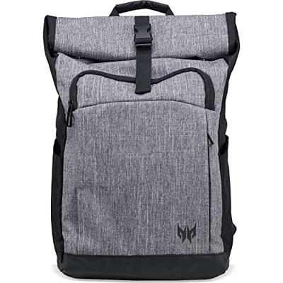 Acer Predator Rolltop Jr. rugzak Polyester Zwart, Grijs