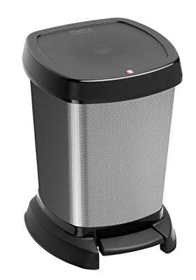 Rotho paso pedaalemmer 6l carbon metallic Rotho paso pedaalemmer 6l carbon metallic
