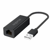 Approx Adapter USB-A 3.0 naar RJ-45, snelle overdracht tot 2,5 Gbit/s, 17 cm kabel - thumbnail