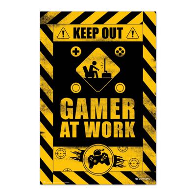 Poster Gameration Gamer at Work 61x91,5cm Poster Gameration Gamer at Work 61x91,5cm