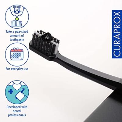 Curaprox Black Is White Tandp 90ml - thumbnail