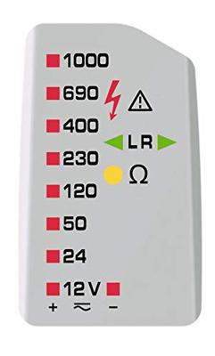 Benning Spanning-/doorgangstester | 12-1000 V AC/DC CAT IV 600V/CAT III 1000 V | 1 stuk - 050262 - 050262