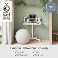 Leitz Ergo Zit/Sta bureau, klein, manueel, mobiel - thumbnail