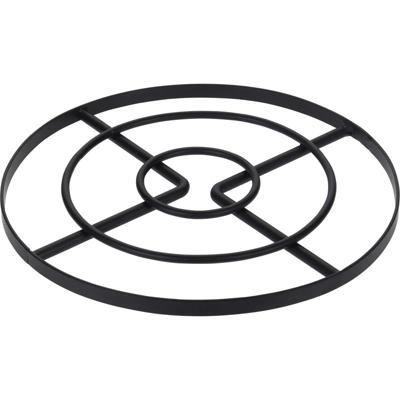 Onderzetter metaal zwart doorsnede 23 cm