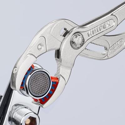 Knipex Sifon- en Connectorentang | 250 mm Lengte | Anti-Slip | Kunststof Bekleed | Verchroomd - 81 13 250 SB