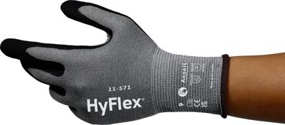 Ansell HyFlex 11571R100-1P Werkhandschoen Nitril Maat (handschoen): 10 EN 21420:2020 1 paar