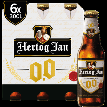 Hertog Jan 0.0% Alcoholvrij Fles 6 x 300ML bij Jumbo Hertog Jan 0.0% Alcoholvrij Fles 6 x 300ML bij Jumbo