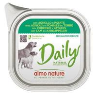 Almo Nature Daily met lam en aardappelen natvoer hond 9 x 300 g - thumbnail
