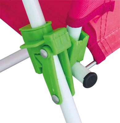 Eurotrail campingstoel kids nicky - roze/ groen Eurotrail campingstoel kids nicky - roze/ groen