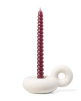 HEMA Kandelaar donut met oor wit (wit) - thumbnail