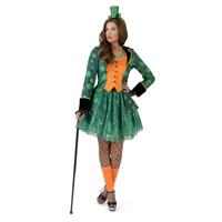 St. Patricks Day Slipjas Dames Groen/Oranje - thumbnail
