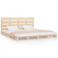 Bedframe zonder matras massief grenenhout 120x200 cm - thumbnail