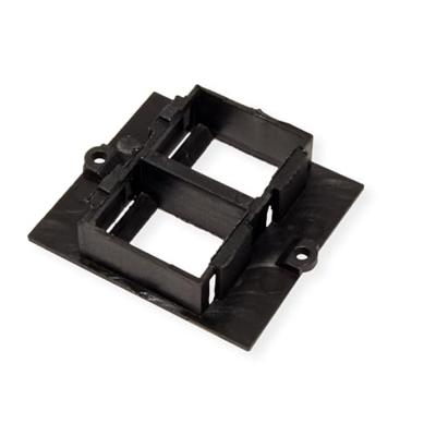 BACHMANN maatwerk module frame 2x Keystone, zwart
