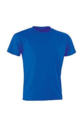 Spiro RT287 Impact Aircool Performance Tee - Royal - S