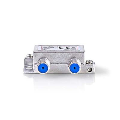 Satelliet F-splitter | Max 6,5 dB demping | 5 - 2400 MHz | 2 uitgangen Satelliet F-splitter | Max 6,5 dB demping | 5 - 2400 MHz | 2 uitgangen