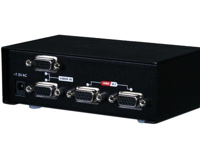 Monoprice 104083 2 x 2 SVGA VGA Matrix Switcher Splitter Versterker Multiplier