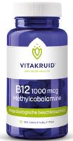 Vitakruid B12 1000 mcg Actief Methylcobalamine Vitamine 90 - thumbnail