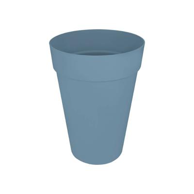Elho pot loft urban rond hoog D28cm - vintage blauw