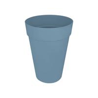 Elho pot loft urban rond hoog D28cm - vintage blauw - thumbnail