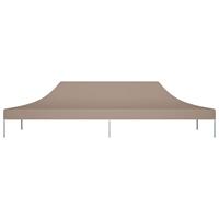 VidaXL Partytentdak 270 g/m² 6x3 m taupe - thumbnail