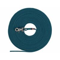 TRIXIE HONDENRIEM SLEEPLIJN ROND ZONDER HANDLUS PETROL BLAUW 15 MTR X 0,6 CM - thumbnail