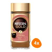 Nescafé - Gold Crema Oploskoffie - 4x 100g - thumbnail