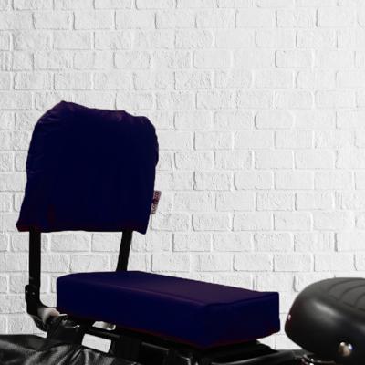 Fietskussen Pakket Paars met rugleuning en voetsteuntjes