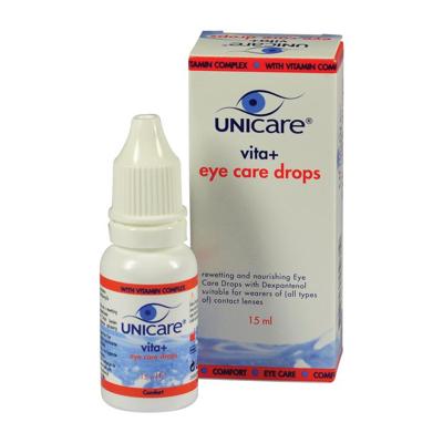 Unicare Oogdruppels Vita Eye Care 15ml Unicare Oogdruppels Vita Eye Care 15ml