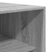 Kledingkast 80x50x200 cm bewerkt hout grijs sonoma eikenkleur - thumbnail