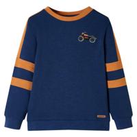 VidaXL Kindertrui 116 indigo-blauw - thumbnail