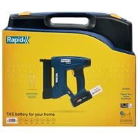 18V accu-tacker voor 606/12-25mm - 8/15-25mm - RAPID - BTX606 - Koffer + 2,5Ah accu + lader - thumbnail