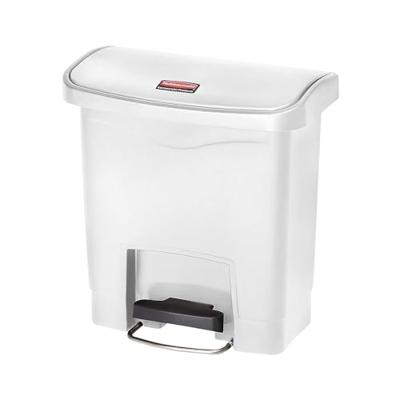 Pedaalemmer rubbermaid slim jim step on 15l wit
