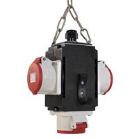 AS Schwabe MIXO 60737 Hangende CEE-stroomverdeler 400 V - thumbnail