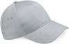 Beechfield CB15 Ultimate 5 Panel Cap - Light Grey - One Size - thumbnail