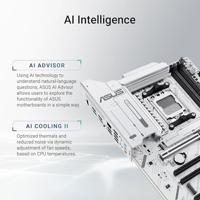 Asus X870 MAX Moederbord Socket AMD AM5 Vormfactor ATX Moederbord chipset AMD® X870 - thumbnail