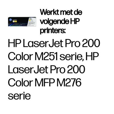 HP toner 131A, 1 800 pagina&apos;s, OEM CF212A, geel