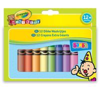 Crayola Mini Kids - Bumba 12st. Dikke waskrijtkes - thumbnail
