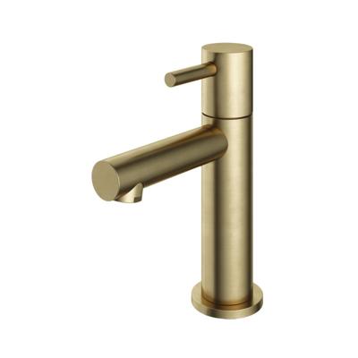 Hotbath Cobber Fonteinkraan - Opbouw - Uitvoering BB - Geborsteld Messing PVD - Messing - 230 mm - Waterbesparend