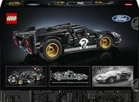 LEGO Technic 1966 Ford GT40 MKII racewagen 42223 - thumbnail