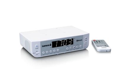 Lenco KCR-100 Keukenradio VHF (FM) Bluetooth Wit