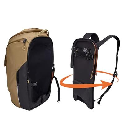 THULE rugzak "paramount hybrid pannier" backpack paramount hybrid pannier li.brown