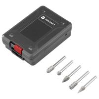 TOOLCRAFT TO-9913158 Freesstift Afmeting, Ø 10 mm Schachtdiameter 6 mm 5-delig - thumbnail