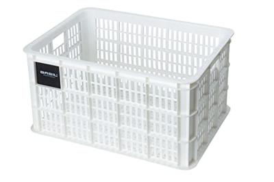 Kunststof Fietskrat L Groot Bright White