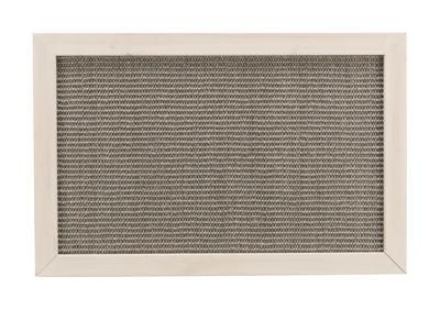 TRIXIE KRABPLANK HOUTEN FRAME VOOR AAN MUUR GRIJS / WIT 38X58 CM