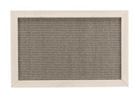 TRIXIE KRABPLANK HOUTEN FRAME VOOR AAN MUUR GRIJS / WIT 38X58 CM - thumbnail